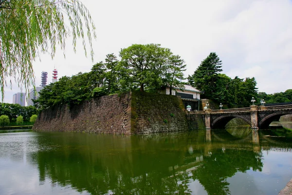 Japonya, tokyo İmparatorluk Sarayı nijubashi — Stok fotoğraf