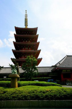 Sensoji Tapınağı, tokyo, Japonya