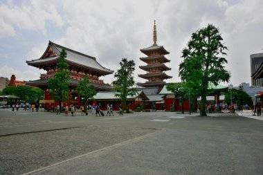 Sensoji Tapınağı, tokyo, Japonya