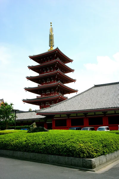 Sensoji temple, tokyo, Japonsko — Stock fotografie