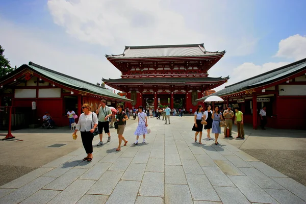 Sensojiatempelet, Tokyo, Japan – stockfoto