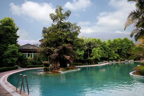 Chongqing öst hot springs spa himmelska — Stockfoto