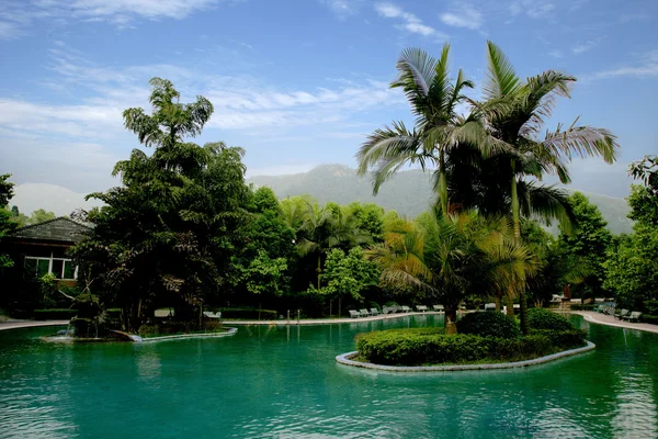 Chongqing öst hot springs spa himmelska — Stockfoto