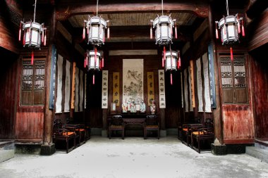 Çin anhui hongcun ana Oda