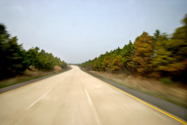 Anhui dingyuan indruk auto bewijzen grondsnelheid — Stockfoto