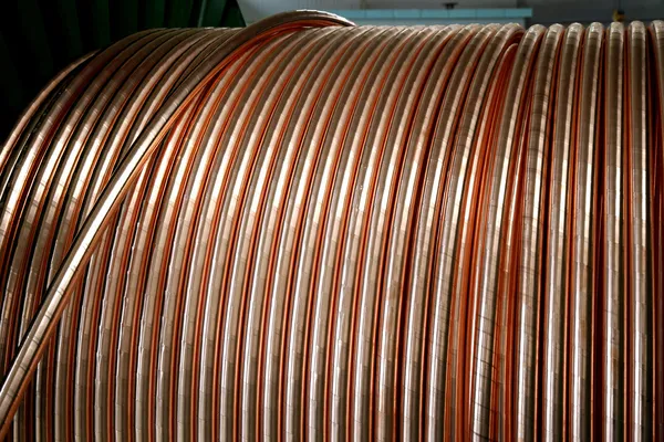 Fabricación de alambre y cable de metal Chongqing y cable — Foto de Stock