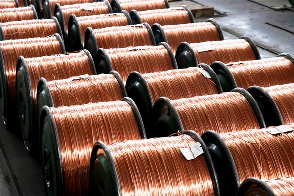 Chongqing metal tel ve kablo tel ve kablo üretim — Stok fotoğraf