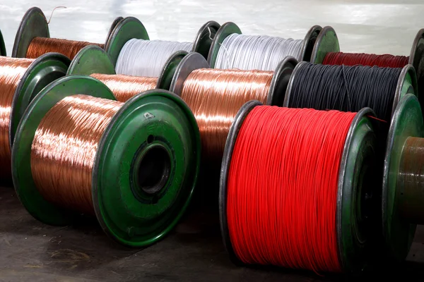 Chongqing metal wire and cable wire and cable manufacturing — Stock Photo, Image