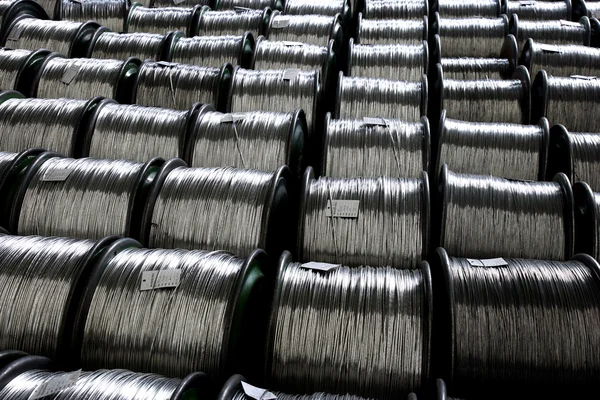 Fabricación de alambre y cable de metal Chongqing y cable — Foto de Stock