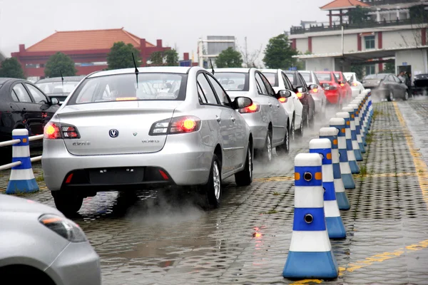 Chongqing Changan Minsheng Logistique Cours de logistique automobile — Photo