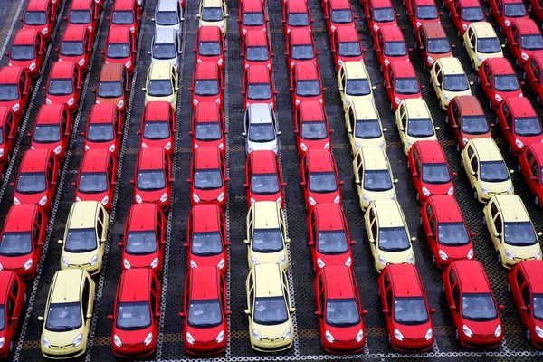 Champ de Chongqing changan automobile société changan minsheng logistique stockage — Photo