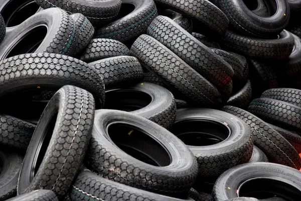 Chongqing Minsheng Logistics Auto Parts Warehouse reserves car tires — Stock Photo, Image