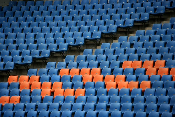 Čchung-čching olympijské sportovní centrum tribuně sedačky — Stock fotografie