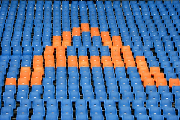 Chongqing Olympic Sports Center grandstand seats — Stock Photo, Image