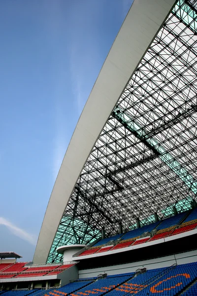 Chongqing Olympic Sports Center tribune , - Stock-foto