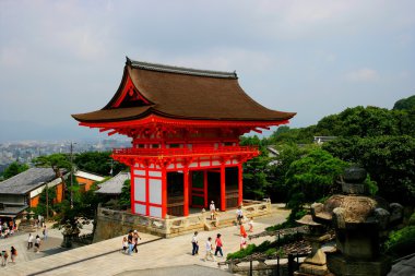 Dünya Mirası---Japonya kiyomizu temple gate