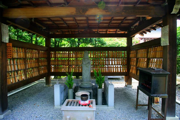 World Heritage --- Japan Kiyomizu Kannon child support tower water tablets — Stock Photo, Image