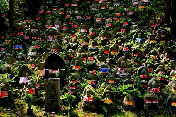 世界遺産---日本の清水寺の廃棄 (tombstone) フィールド — ストック写真