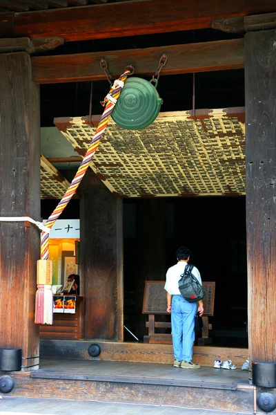 Παγκόσμιας κληρονομιάς---Ιαπωνία kiyomizu τέμπλο του ναού — Φωτογραφία Αρχείου