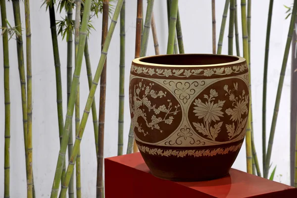 China and Africa intangible cultural heritage ---- Rongchang "Ceramic" — Stock Photo, Image