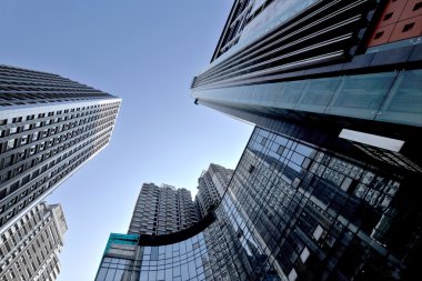 Chongqing guanyinqiao ilçe yüksek katlı bina