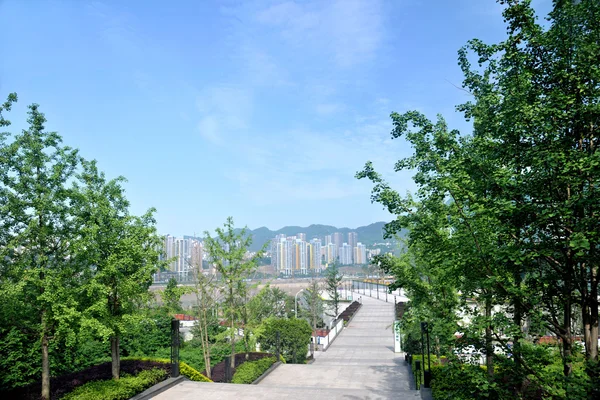 Chongqing Jiangbei Tsui Central Park route — Photo