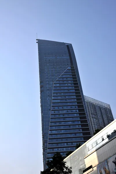 Chongqing Guanyinqiao distretto grattacielo — Foto Stock