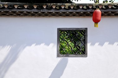 Chongqing laitan küçük bir kasaba sokak sahnesi