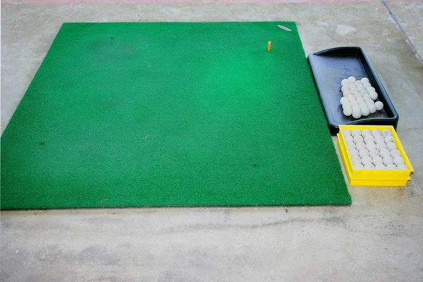 Chongqing poly golfbaan, driving range — Stockfoto