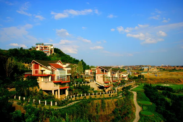 Chongqing Poly Golf Course campo da golf standard internazionale a 18 buche — Foto Stock