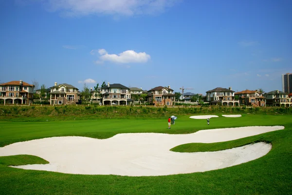 Chongqing Poly Golfplatz internationaler Standard 18-Loch-Golfplatz — Stockfoto