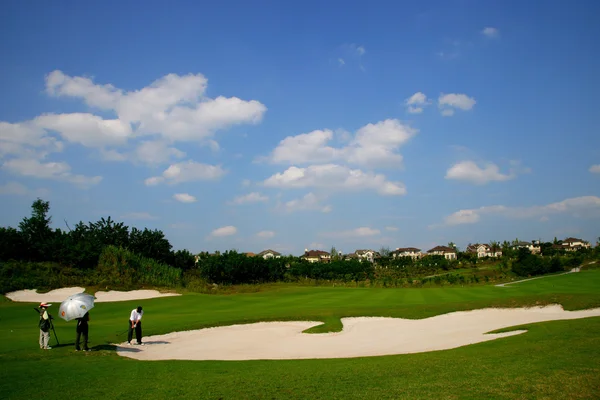 Chongqing Poly Golf Course norme internationale 18 trous terrain de golf — Photo