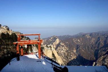 Shaanxi huashan nantianmen Poli sendai çan