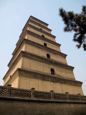 büyük vahşi kaz Pagodası, xi'an jionji
