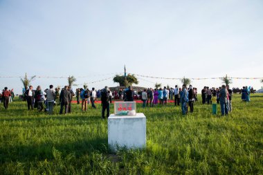 İç Moğolistan hulunbeier otlak chenbaerhuqi obo