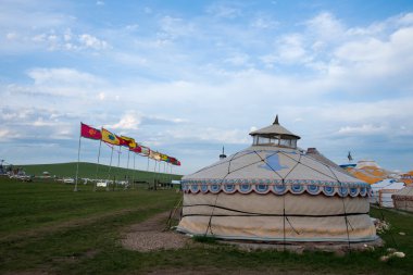İç Moğolistan hulunbeier altın horde Han Moğol kabileleri yurts ve afiş