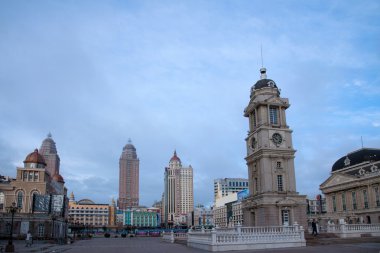 manzhouli city, İç Moğolistan hulunbeier beş thistle çan kulesi