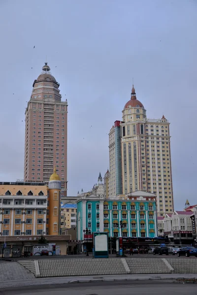 Manzhouli city, Inre Mongoliet hulunbeier fem tistel — Stockfoto