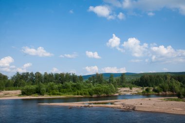 İç Moğolistan hulunbeier ergun tai hing lam ilçe kasaba whitewater nehir mangui