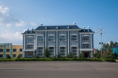 İç Moğolistan hulunbeier ergun tai hing lam doğal alanlar mangui Belediye Binası