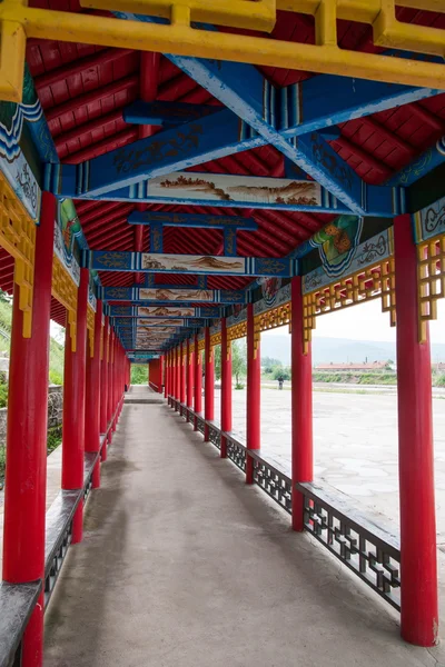 Inner Mongolia Hulunbeier Tai Hing Lam district Root River City Mangui foot of scenic promenade town condensate Greenfield — Stock Photo, Image