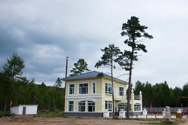 Tai Hing Lam region of Inner Mongolia and Heilongjiang Province, the junction points gulian Township — Stock Photo, Image