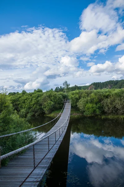 Daxinganling Michelles, heilongjiang provinsen arktiska byn arktiska sandrev tiesuoqiao — Stockfoto