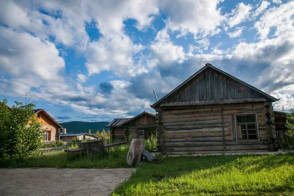 Daxinganling Mohe, Heilongjiang Province, all kinds of Arctic Village Inn Hotel — Stock Photo, Image