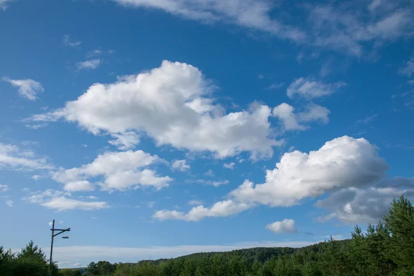 Daxinganling Mohe, Heilongjiang Province clouds over the Arctic Village — Stock Photo, Image