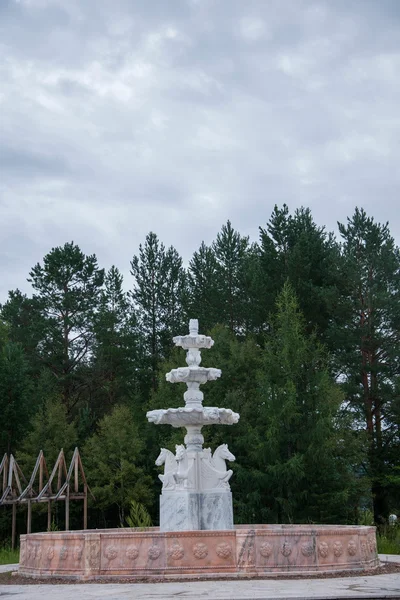 Nad, heilongjiang prowincji daxinanling arctic arktyczny wieś Boże Narodzenie wieś Północnej national park rzeźby — Zdjęcie stockowe