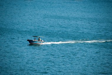 Shenzhen, Guangdong Dapeng Peninsula in South Ossetia town fishing boat traffic