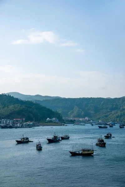 Shenzhen, Guangdong Dapeng Penisola di pesca città dell'Ossezia del Sud — Foto Stock
