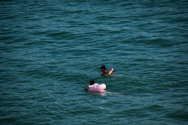 Shenzhen, guangdong dapeng Halbinsel Fischerstadt Südossetien im schwimmenden Volk — Stockfoto