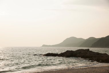 Dapeng Yarımadası, shenzhen, guangdong daya bay yangmeikeng Güney Osetya kasaba cazibe sabah Beach